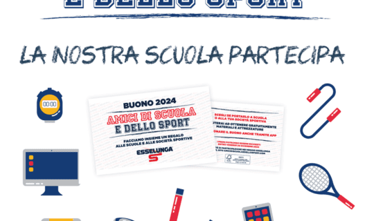 Banner Esselunga Amici di Scuola e dello Sport