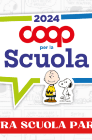 Banner iniziativa Coop per la scuola